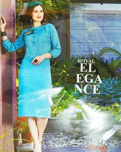Skyblue Magic Kurti