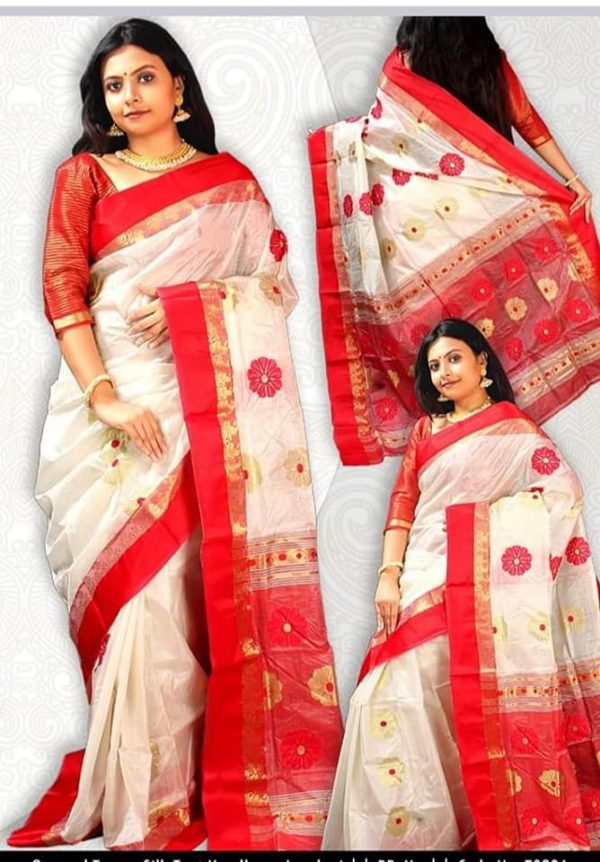Bengali Tant Sarees - Image 4