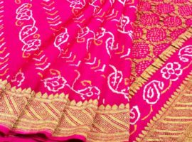 Bandhani or Bandhej Embroidery