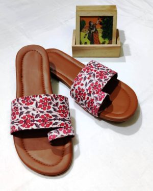 Bagru Hand Printed ladies Slippers