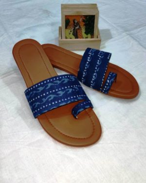 Bagru Hand Printed ladies Slippers