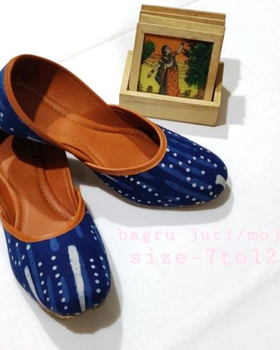 Cotton Bagru Printing Juti