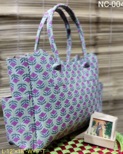 Bagru Printing Hand Bags