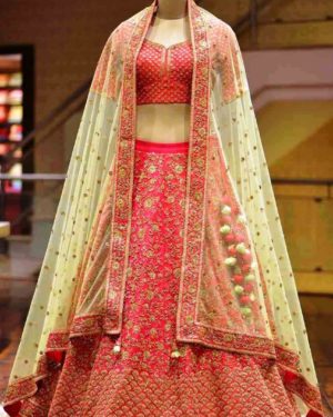 DARK PINK LEHENGA CHOLI