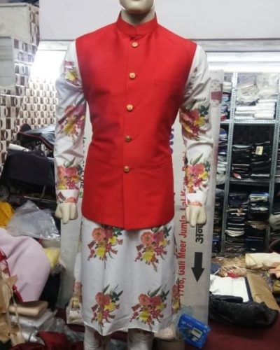 Kurta Paijama Jakcket Set