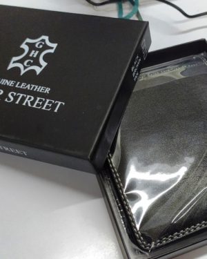 NHC Black Genuine High Quality Men’s Leather Wallet