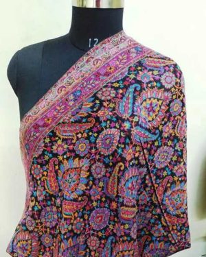 WOMENS WOOL PASHMINA SHAWL