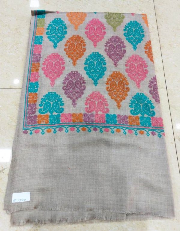 Wool Cashmere Pashmina Shawls - Image 7