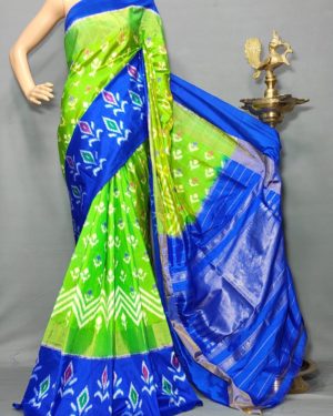 Soft Ikat Silk Saree