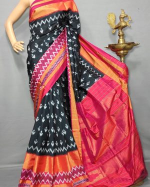 Pochampally Ikat Silk Saree