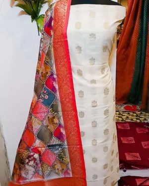 Banarasi Katan Silk Hand loom SUIT