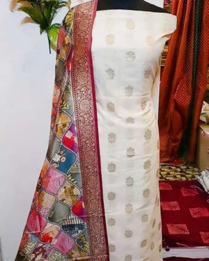Banarasi Katan Silk Hand loom SUIT