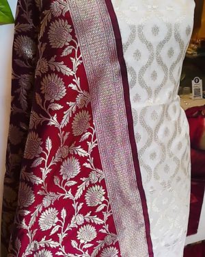 Banarasi Katan Silk Hand loom SUIT