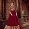 maroon-anarkali-suit